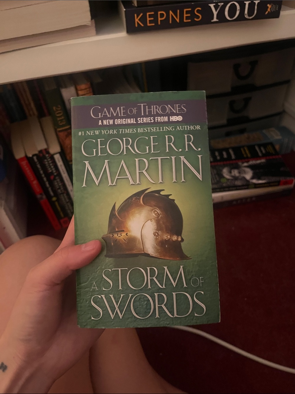 A Storm of Swords - Green Paperback (Game of Thrones)